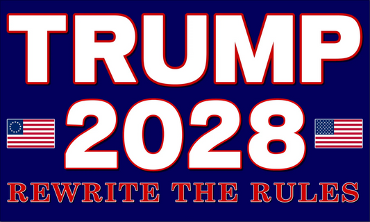Trump 2028 Flag