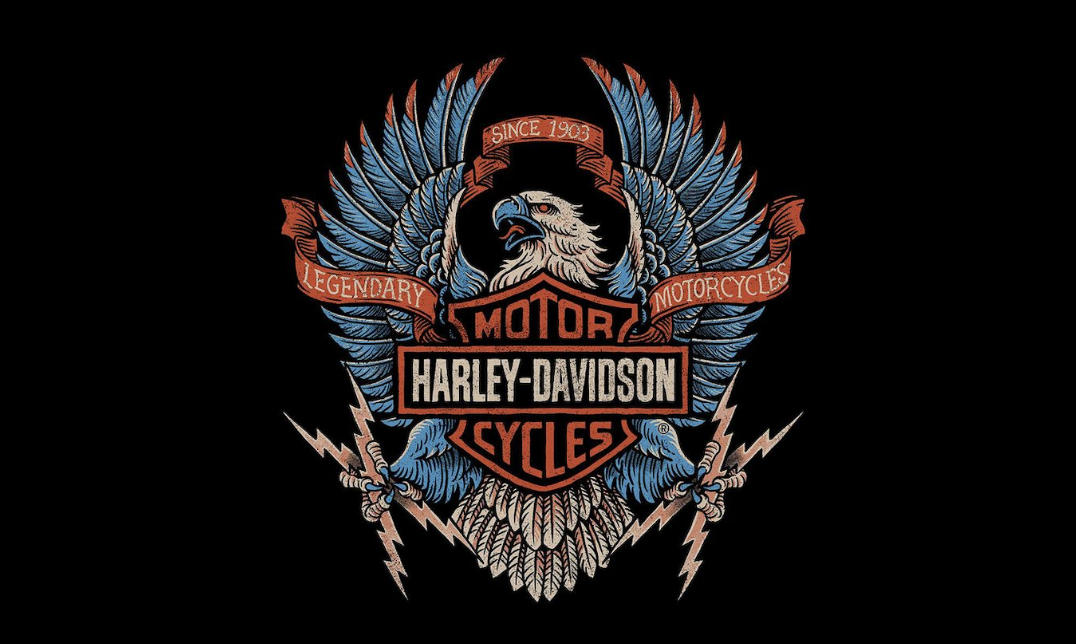 Drapeau Harley-Davidson