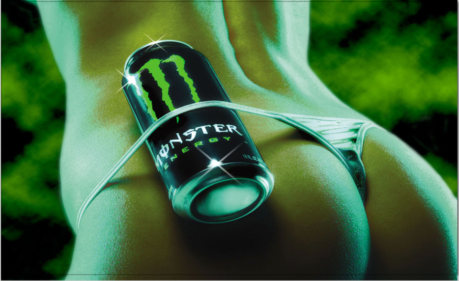 Drapeau Monster Energy