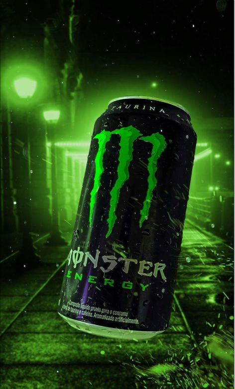 Bandera de Monster Energy