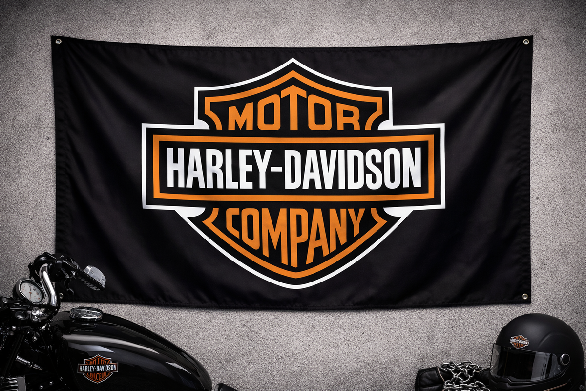 Drapeau Harley-Davidson