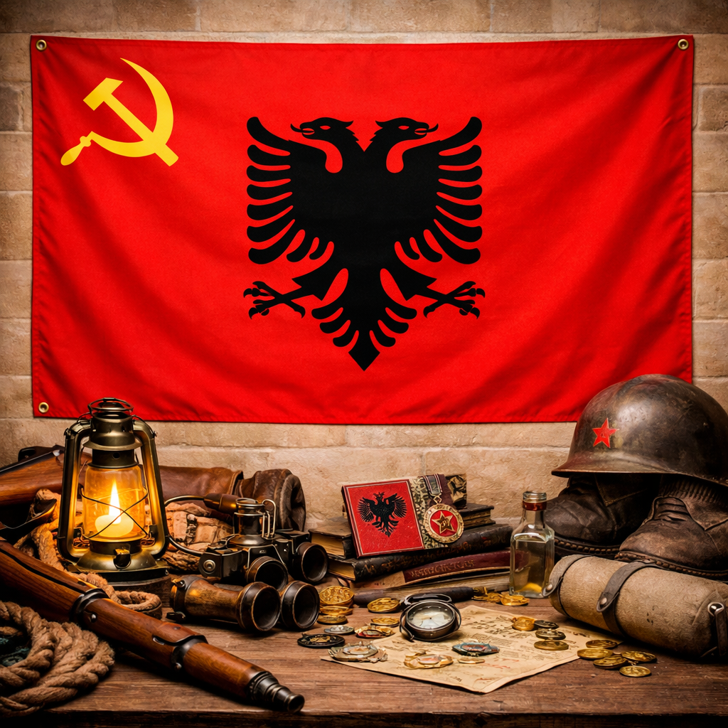 Bandera de Albania (1944–1946)