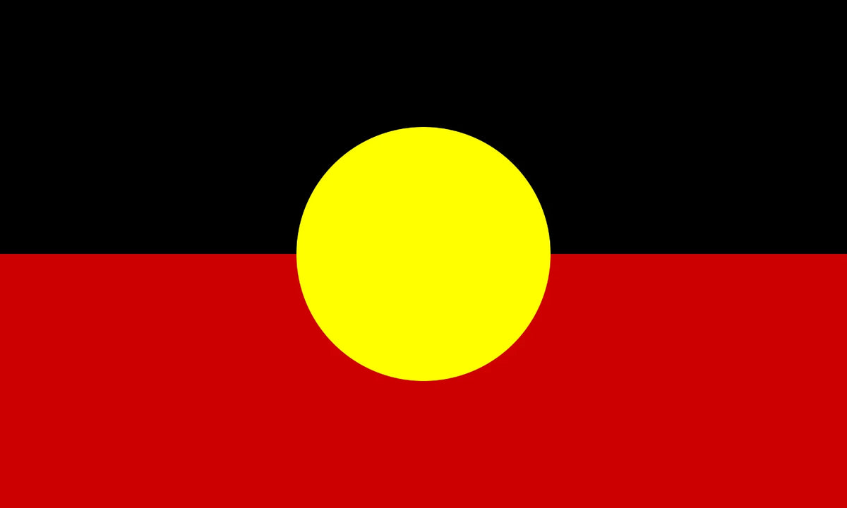 Drapeau aborigène d’Australie