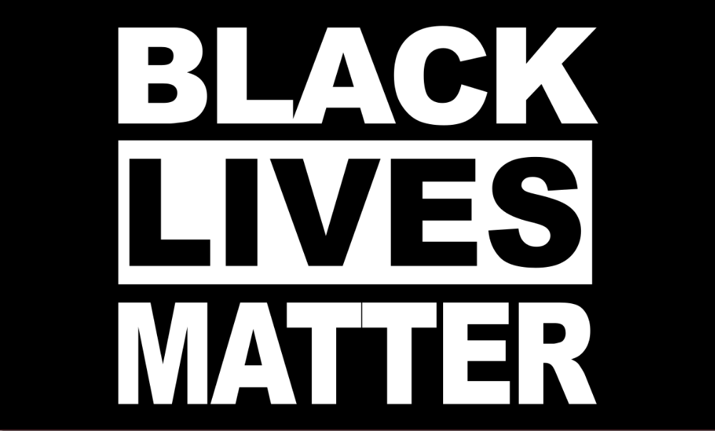Bandera de Black Lives Matter