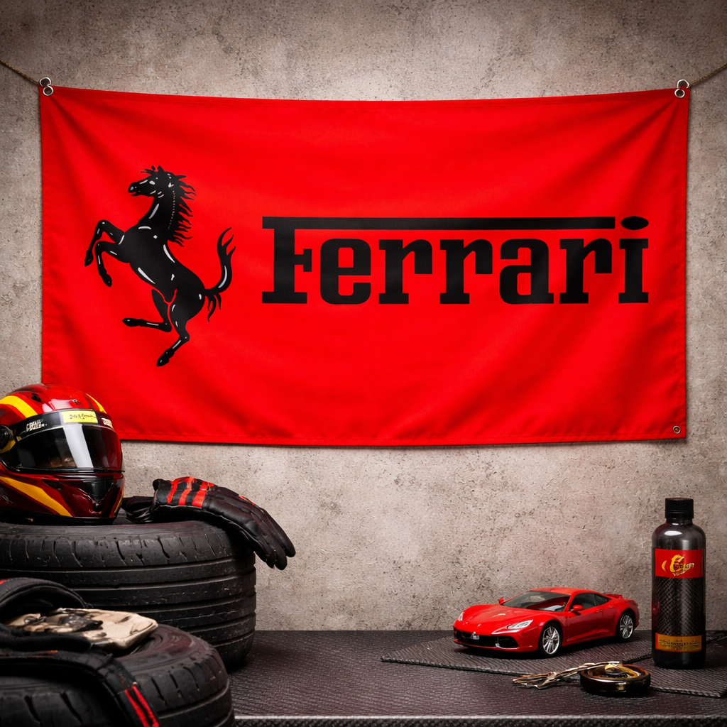 Drapeau Ferrari