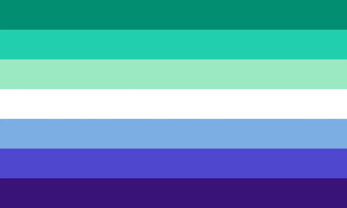 Bandera de Gay Men Orgullo