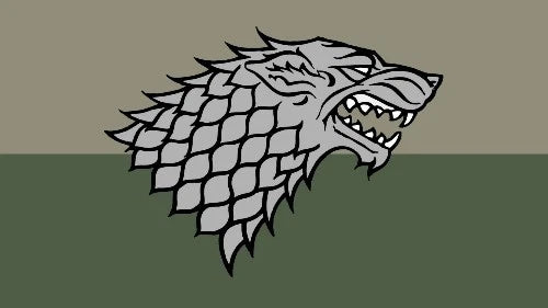 Bandera de GOT House Stark