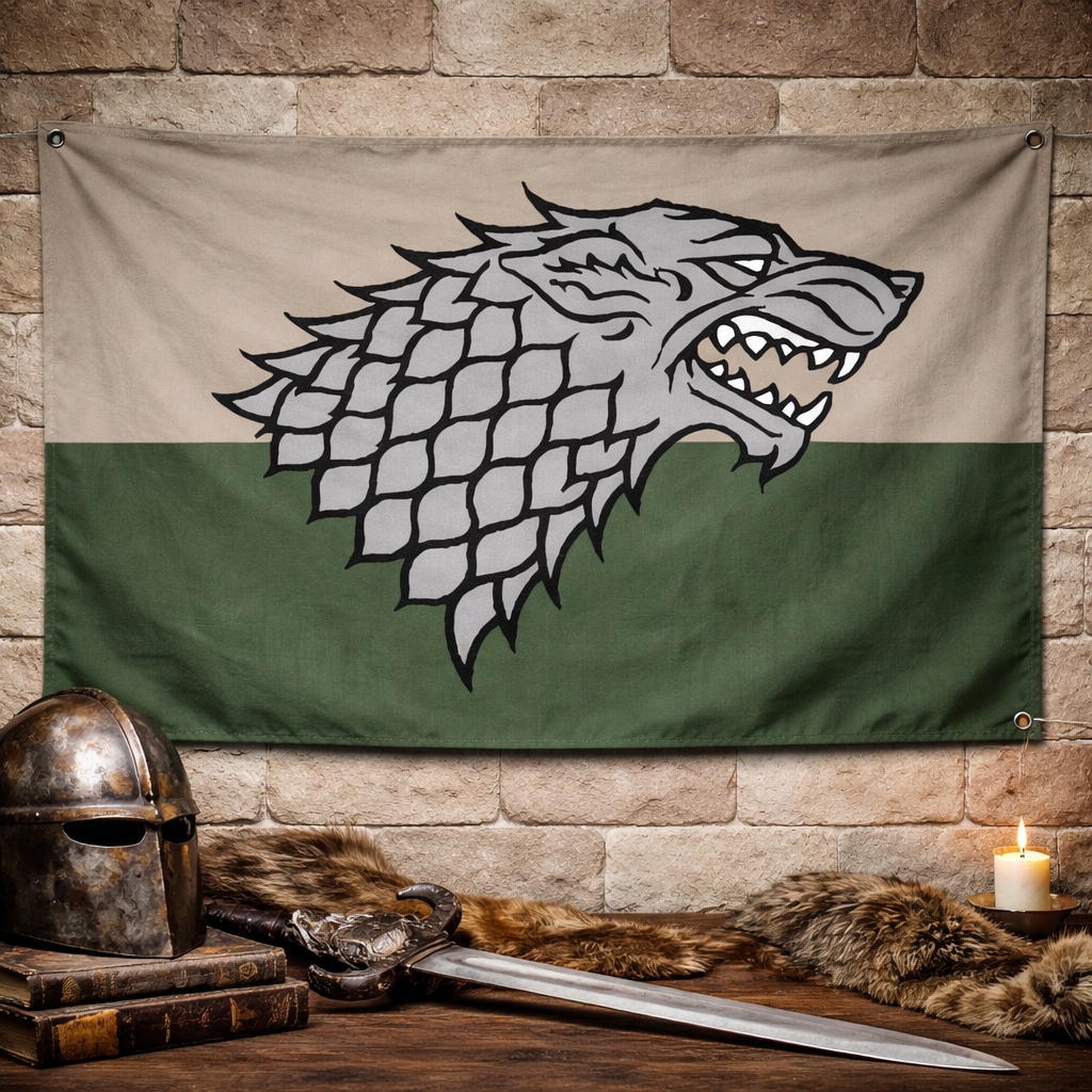 Bandera de GOT House Stark