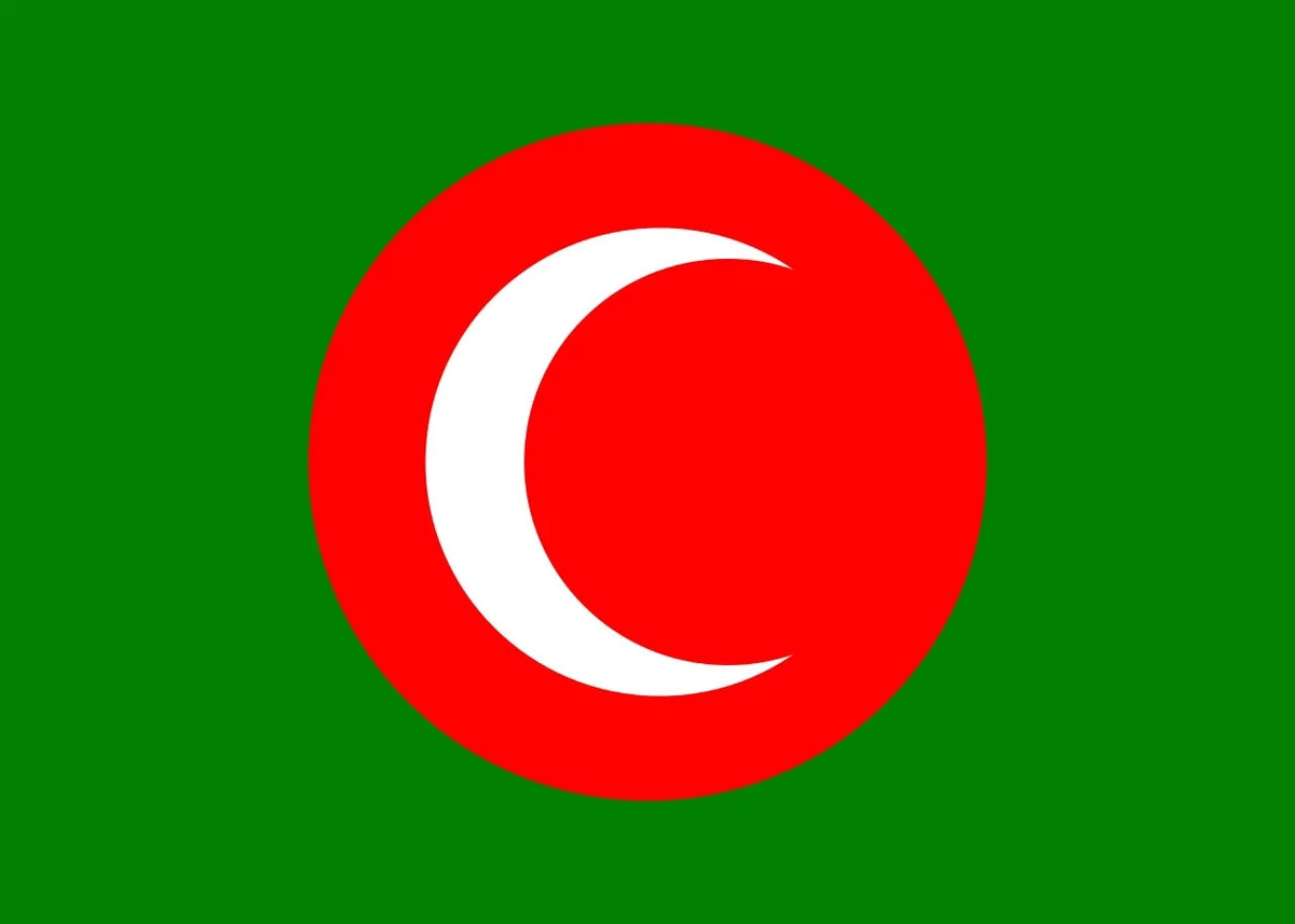 Bandera de Kingdom of Kurdistán (1922–1924)