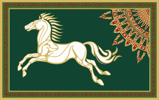 LOTR Rohan Horse Flag