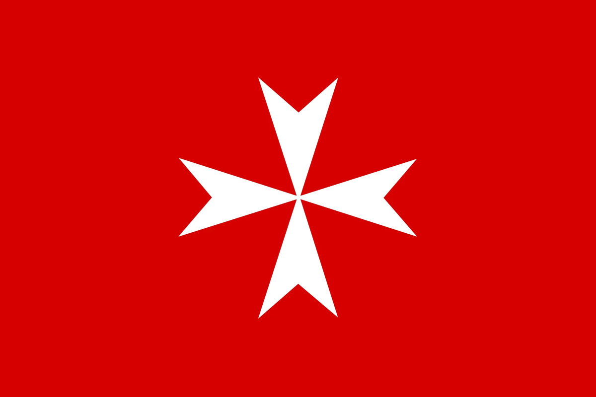 Drapeau de l’Ordre militaire de Malte