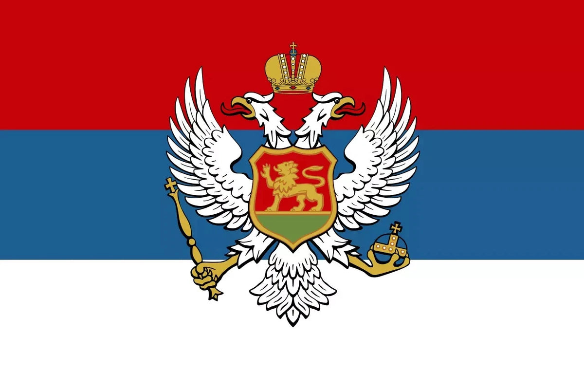 Bandera de Montenegro (1905–1918)