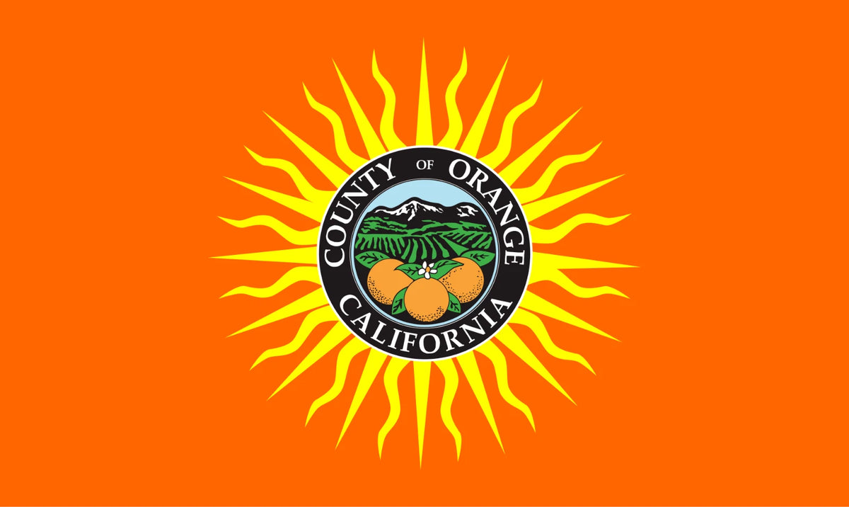 Bandera de Orange County California