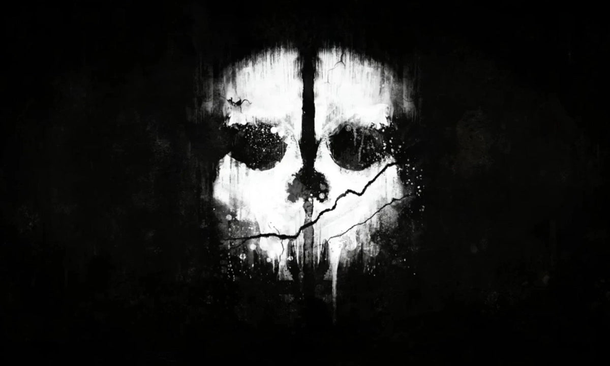 Bandera de COD Ghost Face