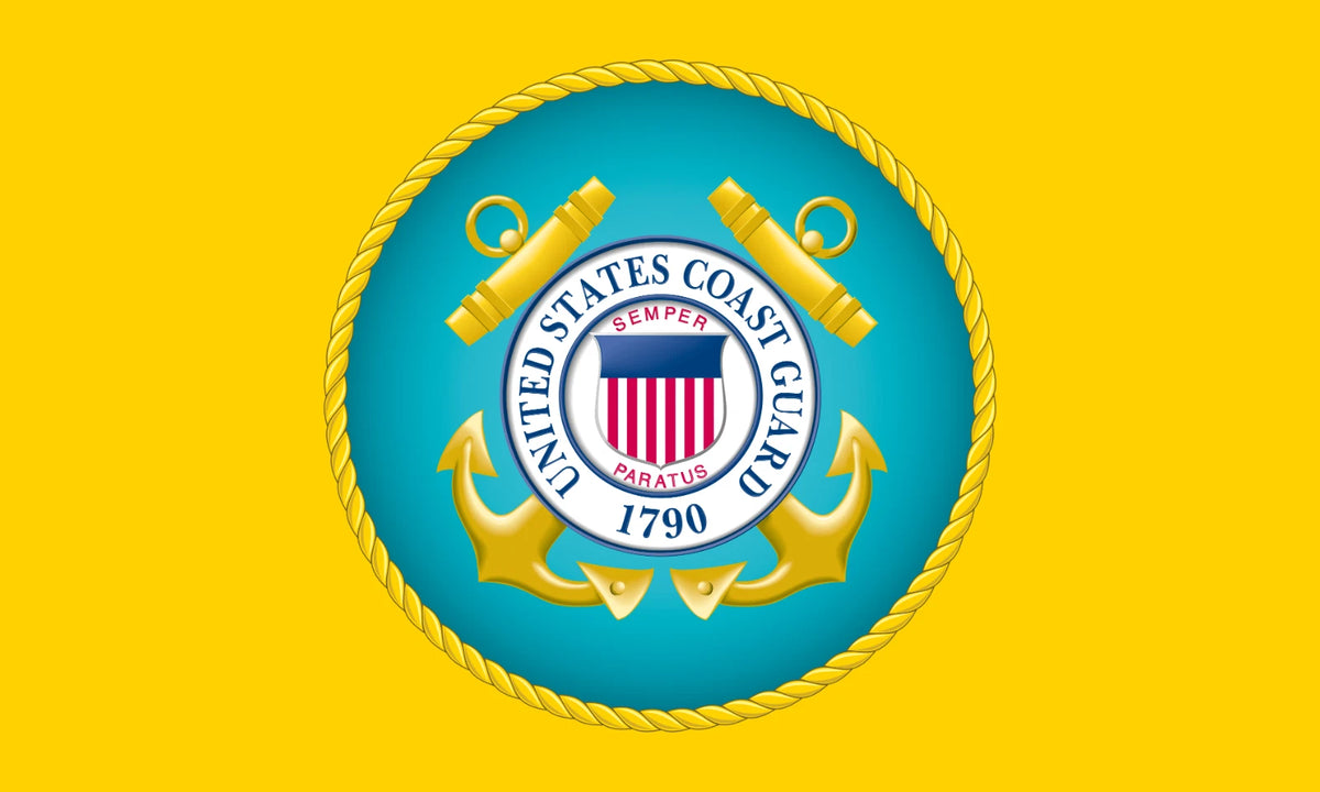 Bandera de Estados Unidos Guardia Costera