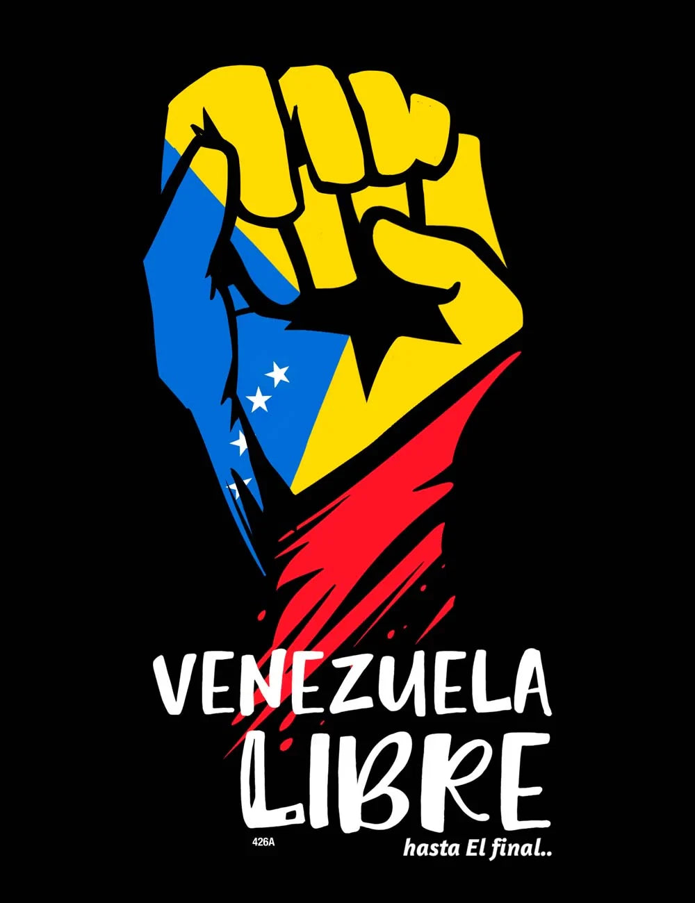 Bandera de Venezuela Libre