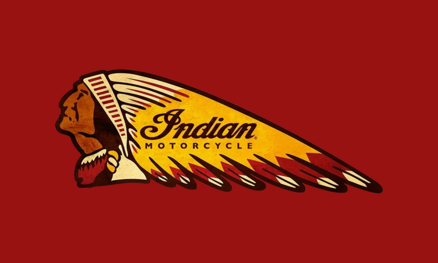 Drapeau Indian Motorcycle