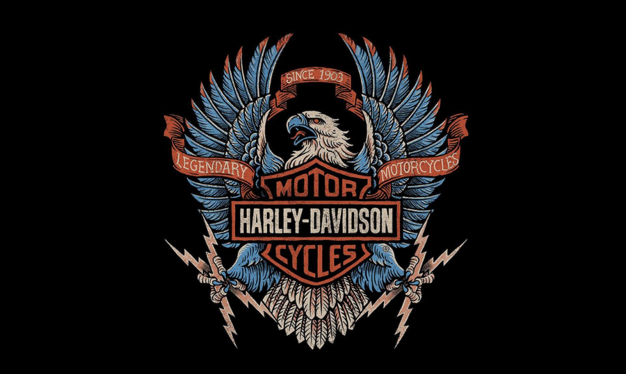 Drapeau Harley-Davidson
