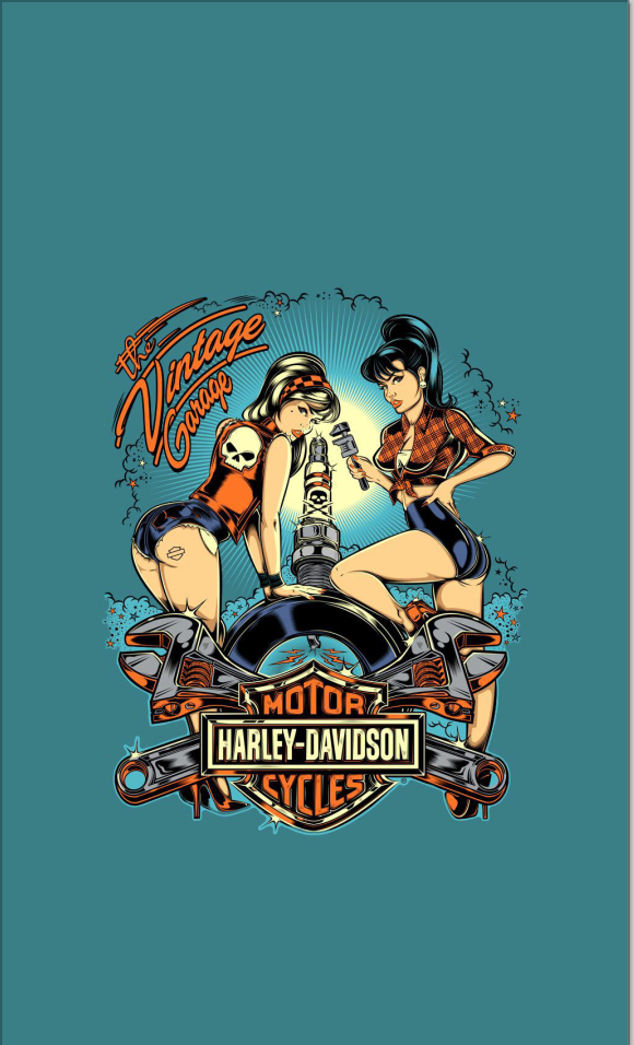 Bandera de Harley-Davidson