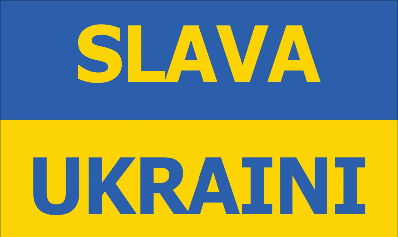 Slava Ukraini Flag