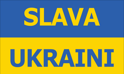 Slava Ukraini Flag