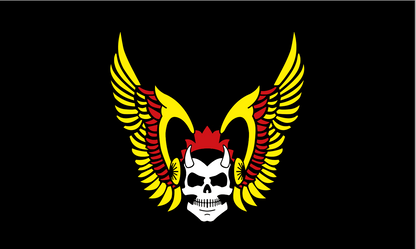 Hells Angels Inspired Flag