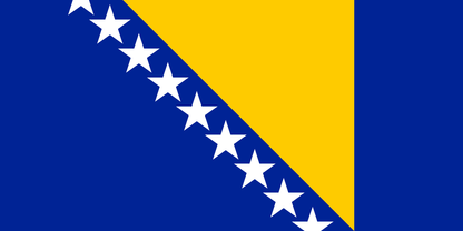 Bosnia and Herzegovina National Flag