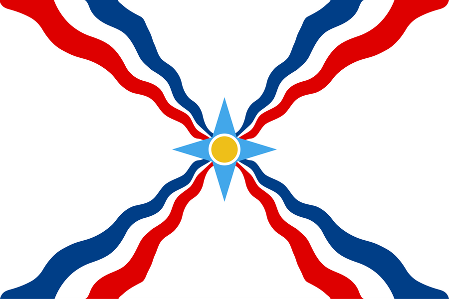Drapeau assyrien