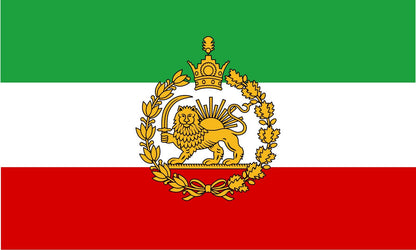 Persia Pahlavi Dynasty Flag