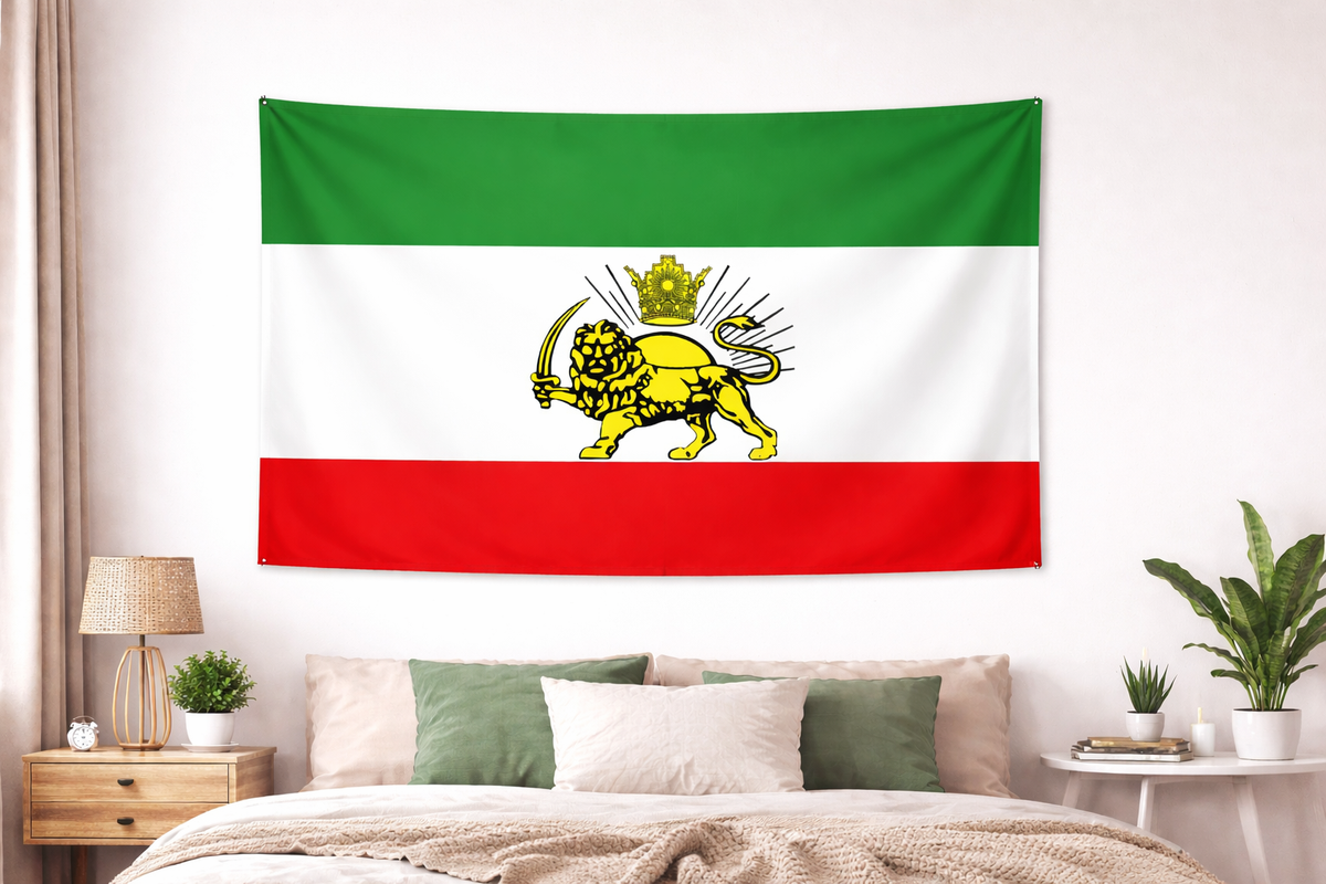 Drapeau de la Perse — dynastie Pahlavi