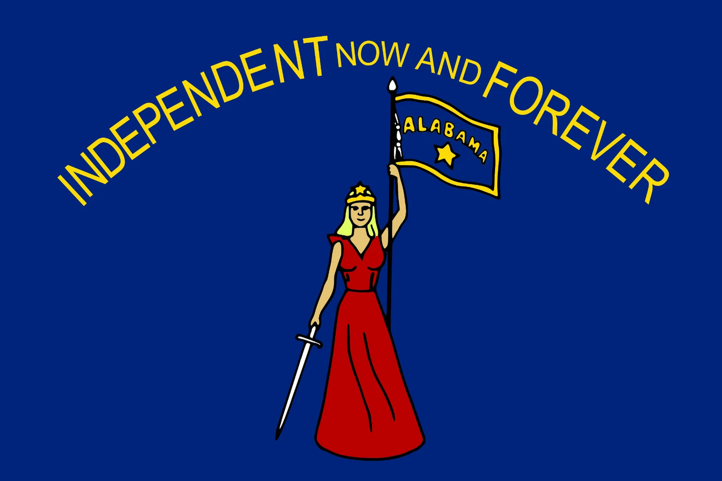 Alabama Secession Convention Flag (1861)