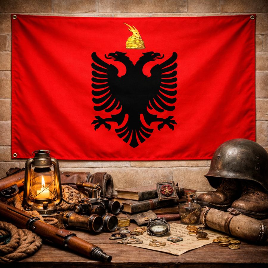 Drapeau de l’Albanie (1934–1939)