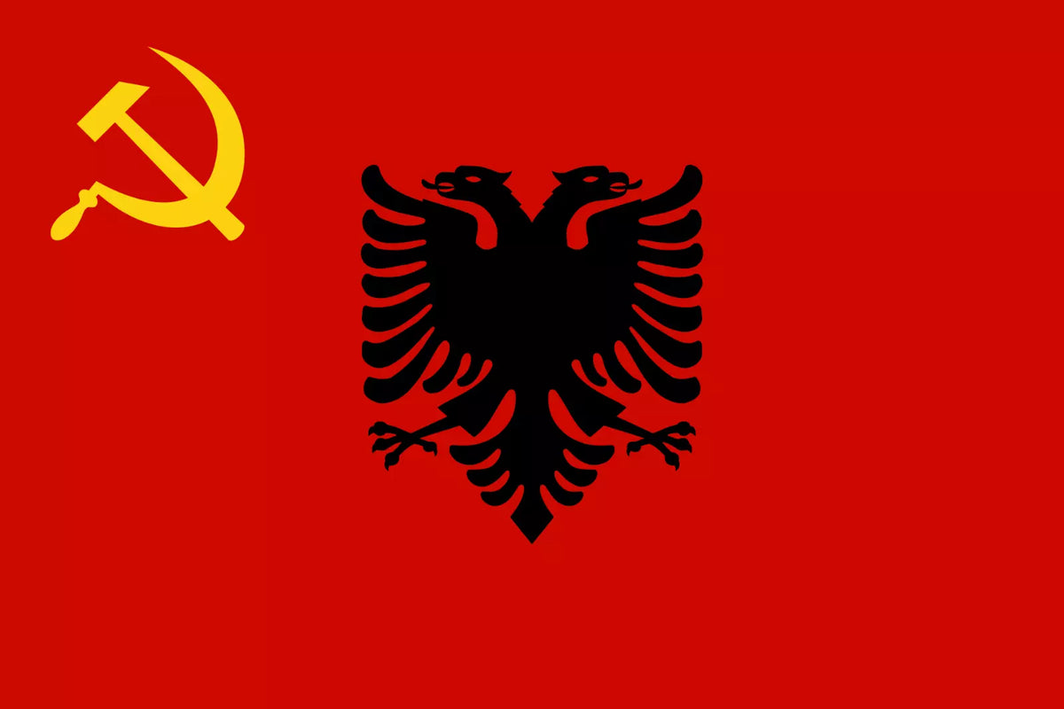 Bandera de Albania (1944–1946)