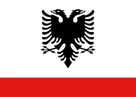 Albania Naval Ensign Flag