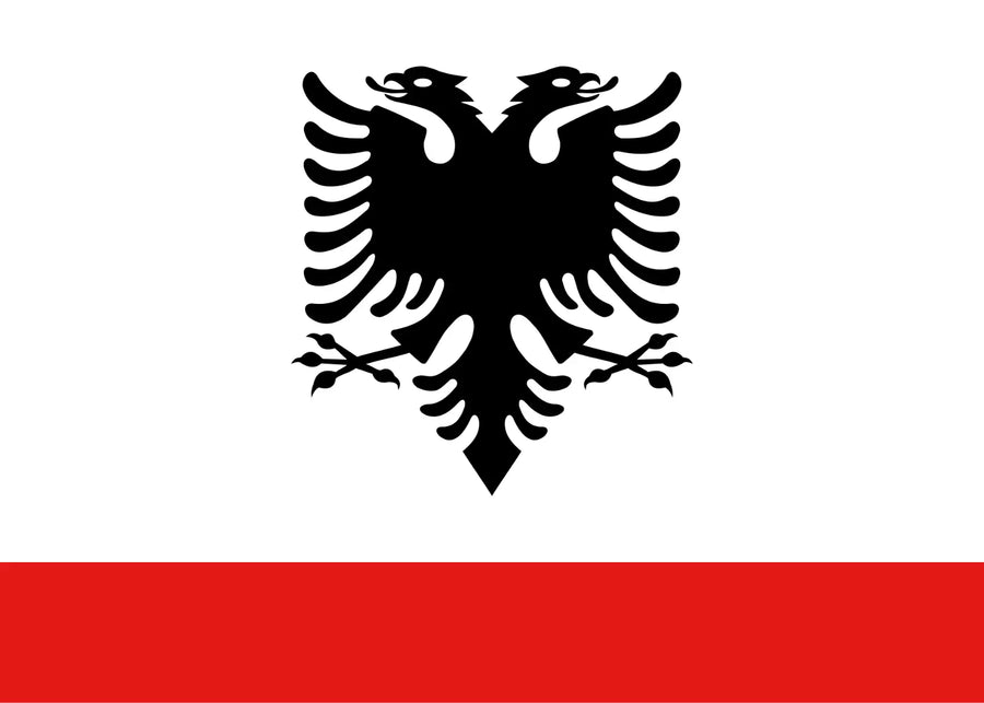 Bandera de Albania Enseña naval