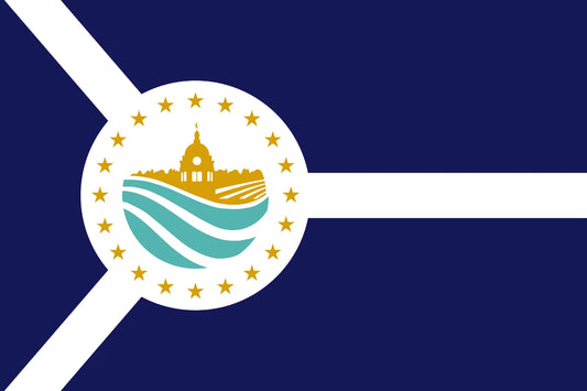 Allen County Indiana Flag