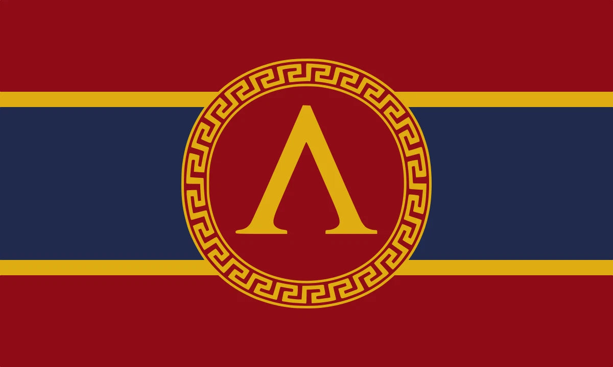 Polis of Sparta Flag
