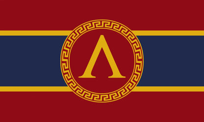Polis of Sparta Flag