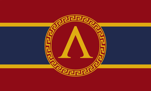 Polis of Sparta Flag