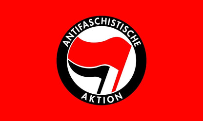 Anti-Fascism Red Flag