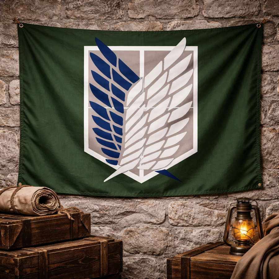 Bandera de AOT Survey Corps