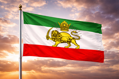 Persia Pahlavi Dynasty Flag