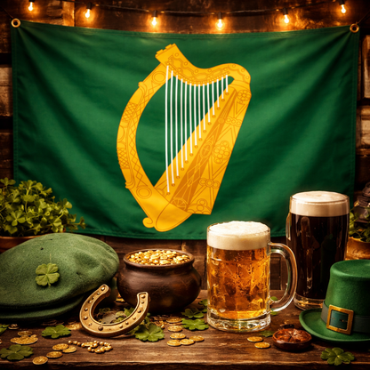 Irish Naval Service Jack Flag