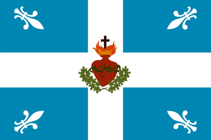 Carillon Sacre-Coeur Quebec Flag