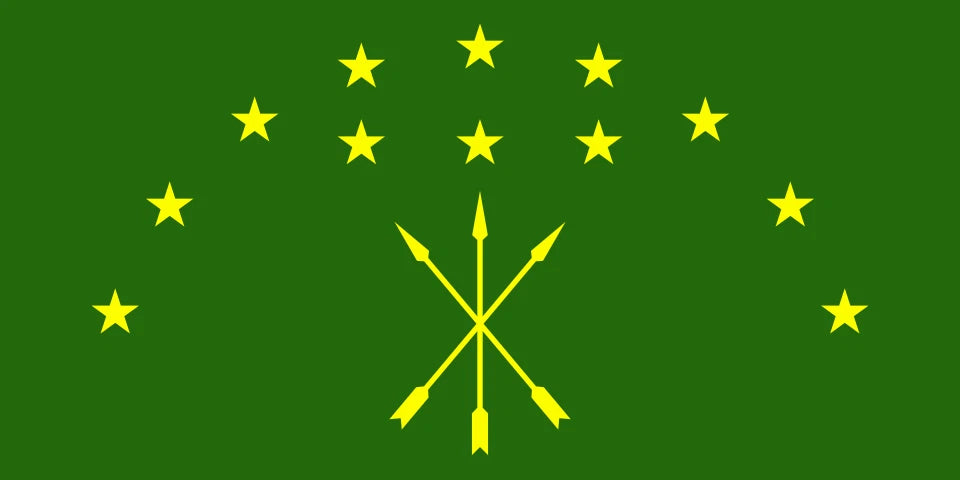 Circassian (Adyghe) Flag