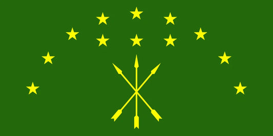 Circassian (Adyghe) Flag