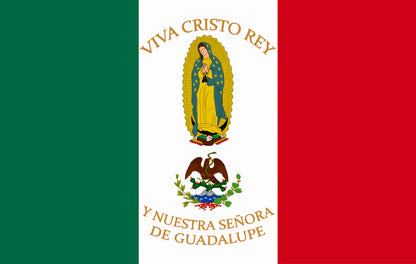 Cristeros Mexico Flag