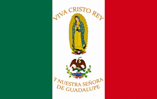 Cristeros Mexico Flag