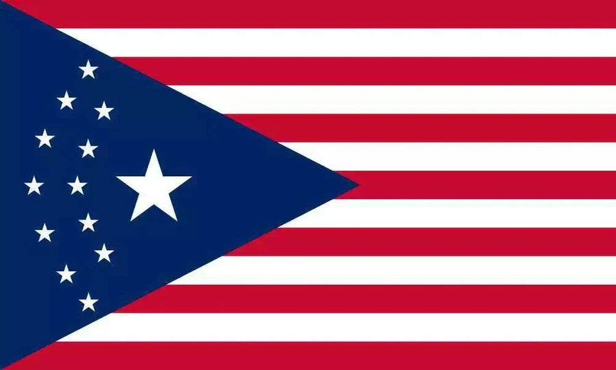 Drapeau des États-Unis Cyberpunk