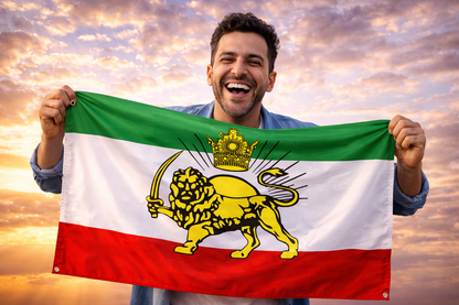 Persia Pahlavi Dynasty Flag